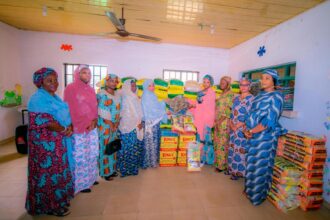 Defence and Police Officers Wives Donate To First Lady's Renewed Hope Initiative
