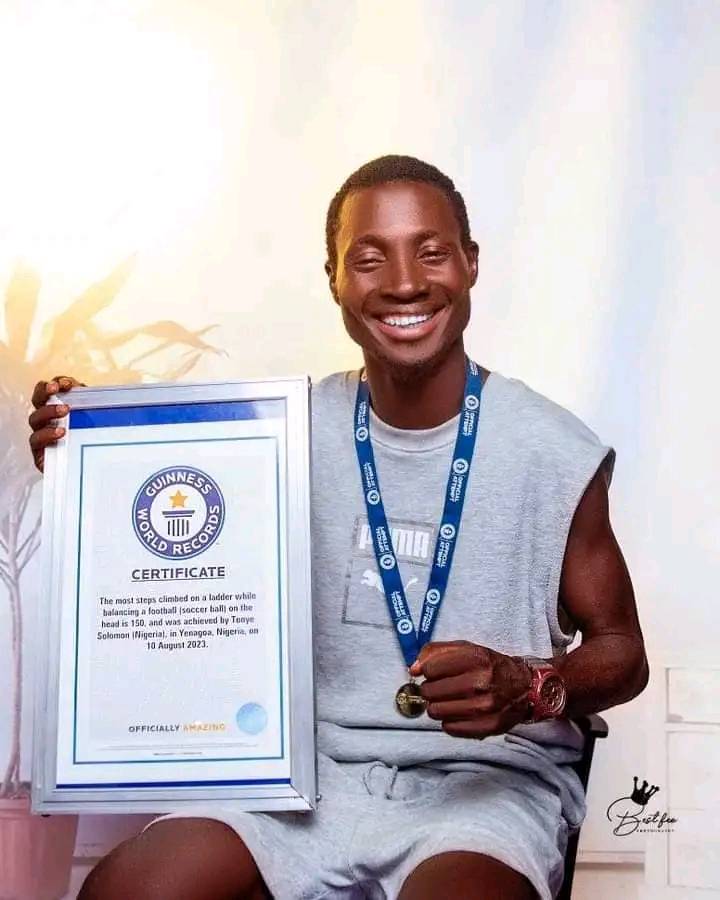 Another Nigerian Sets Guinness World Record